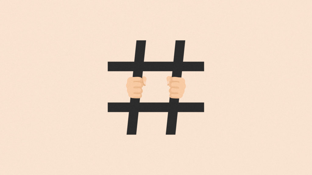 A Twitter hashtag with hands to show that the Bitcoin-hungry Twitter hacker just got sentenced to 3 years in juvenile detention.