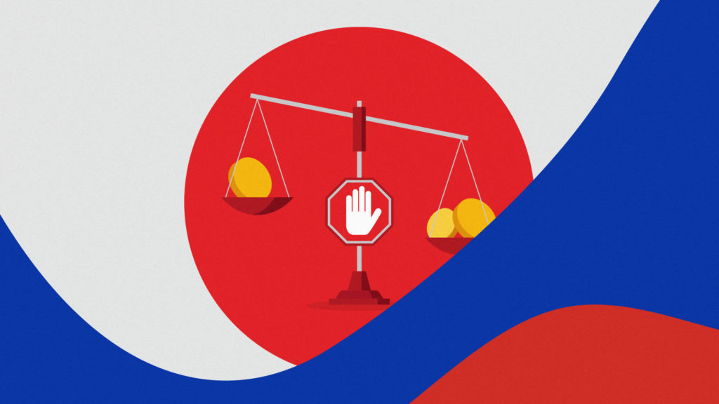 Sanctions targeting Russia have boosted Japan Prime Minister Kishida's popularity, but polling shows citizens want tougher action on Putin.