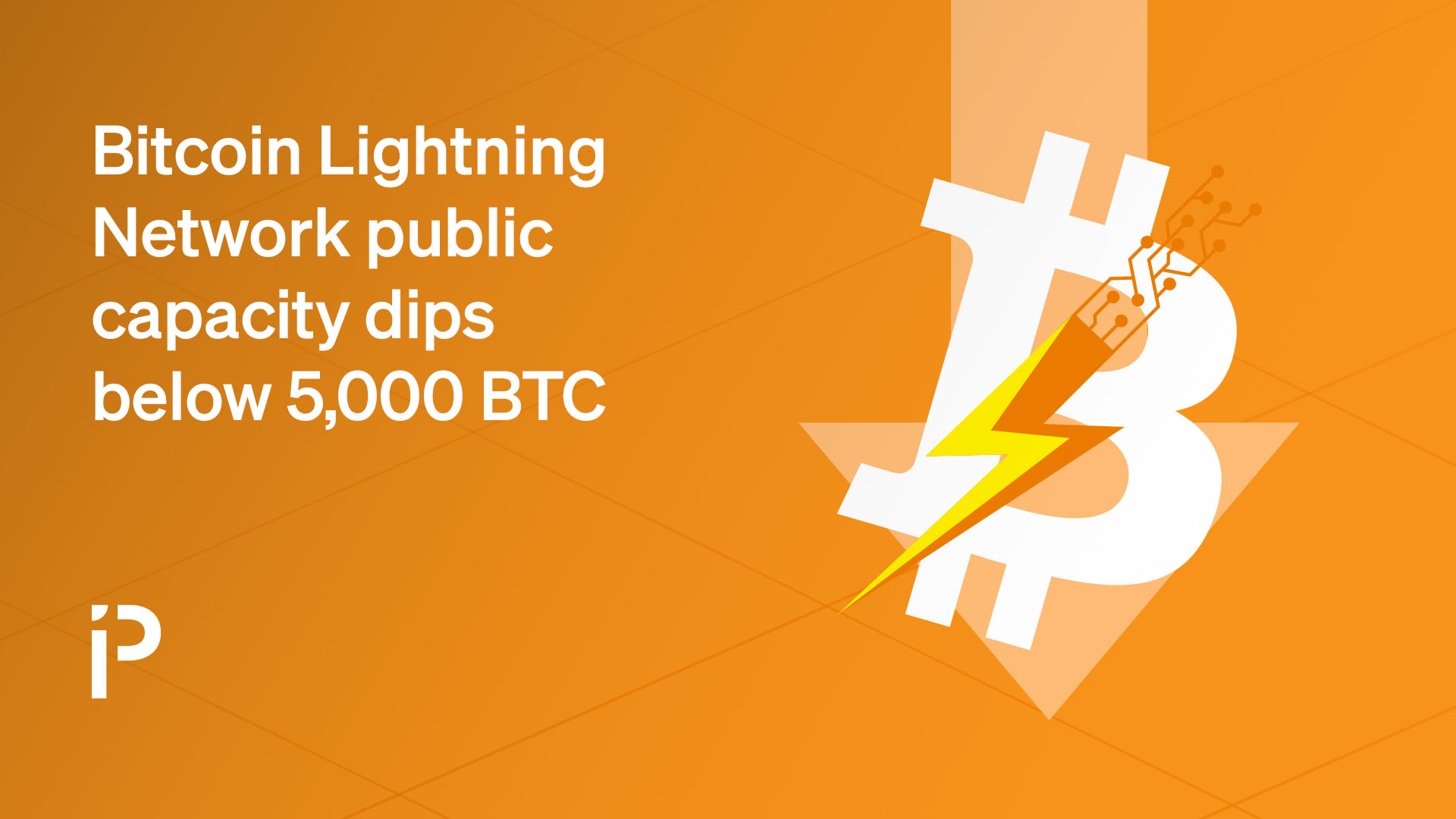 Bitcoin Lightning Network public capacity dips below 5,000 BTC