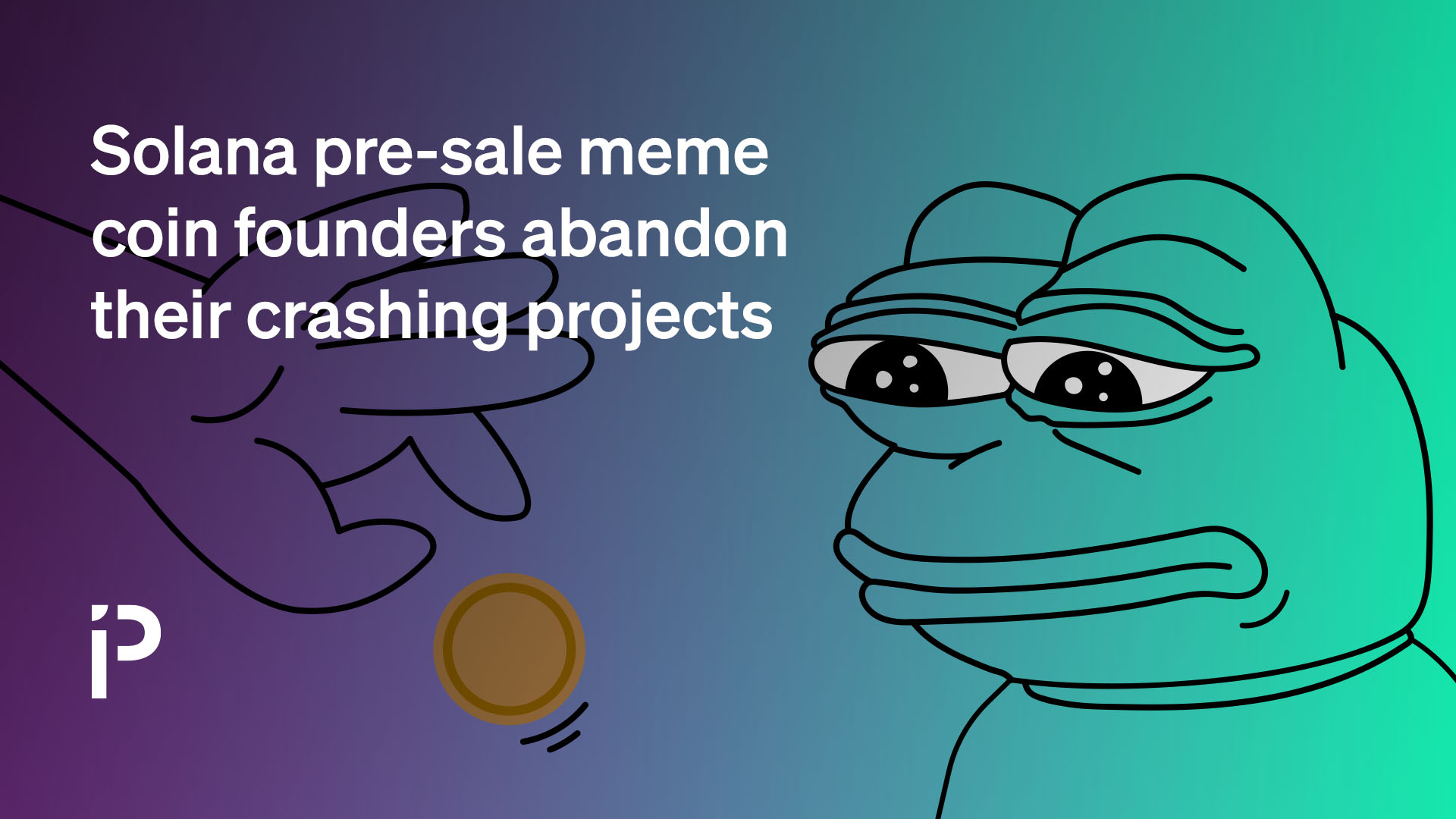 Solana pre-sale meme coin founders abandon their crashing projects