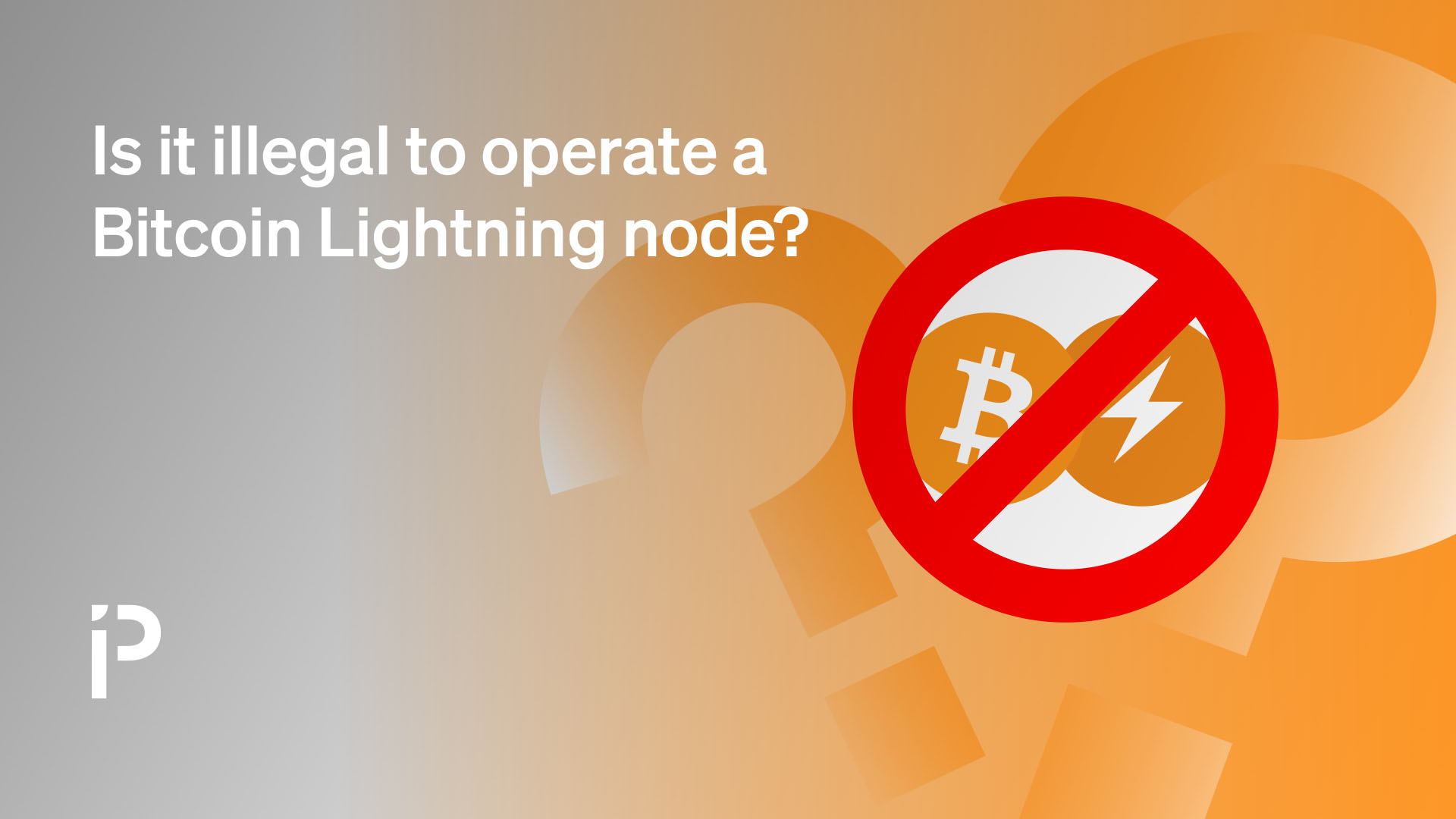 Is it illegal to operate a Bitcoin Lightning node?