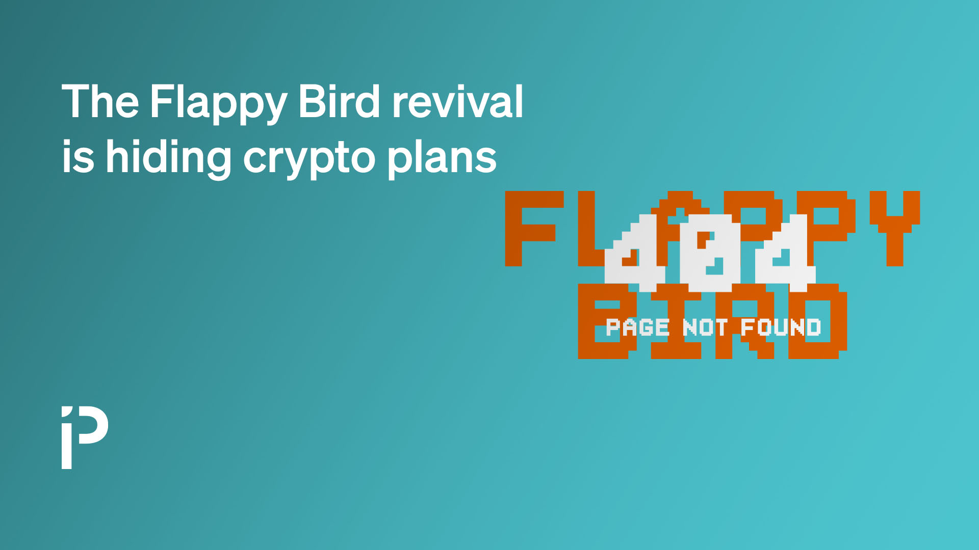 The Flappy Bird revival is hiding crypto plans