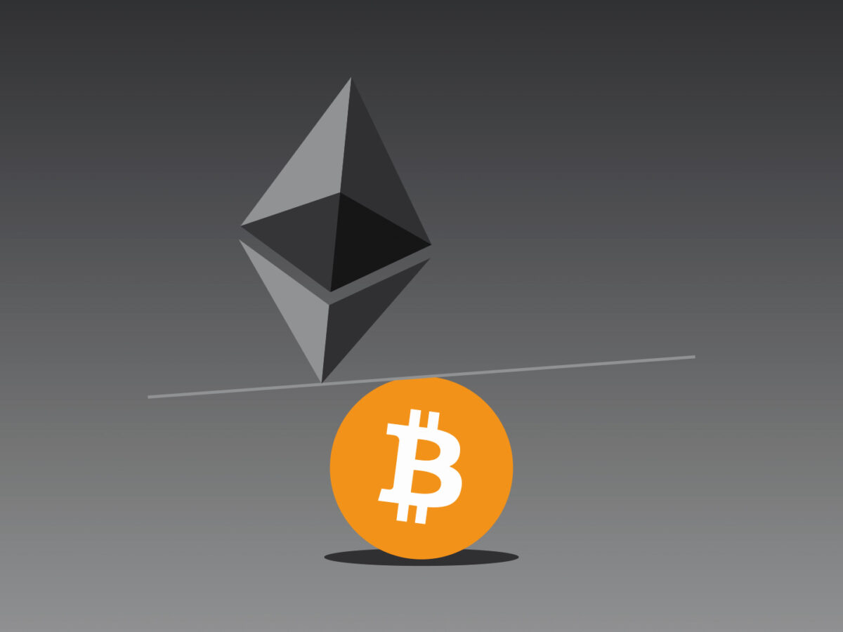 Ethereum still struggling to break 0.03 per bitcoin level